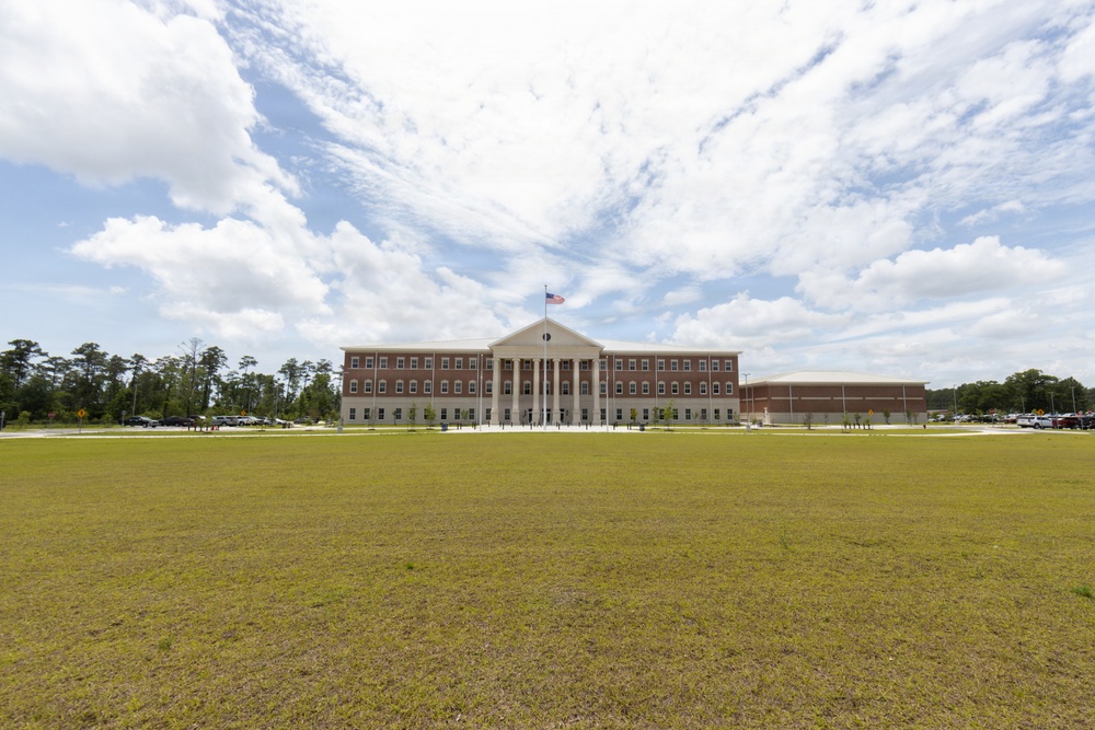 Stock Photographs of New II Marine Expeditionary Force Headquarters Building