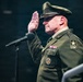 Lt. Gen. Robert Harter hosts Twilight Tattoo