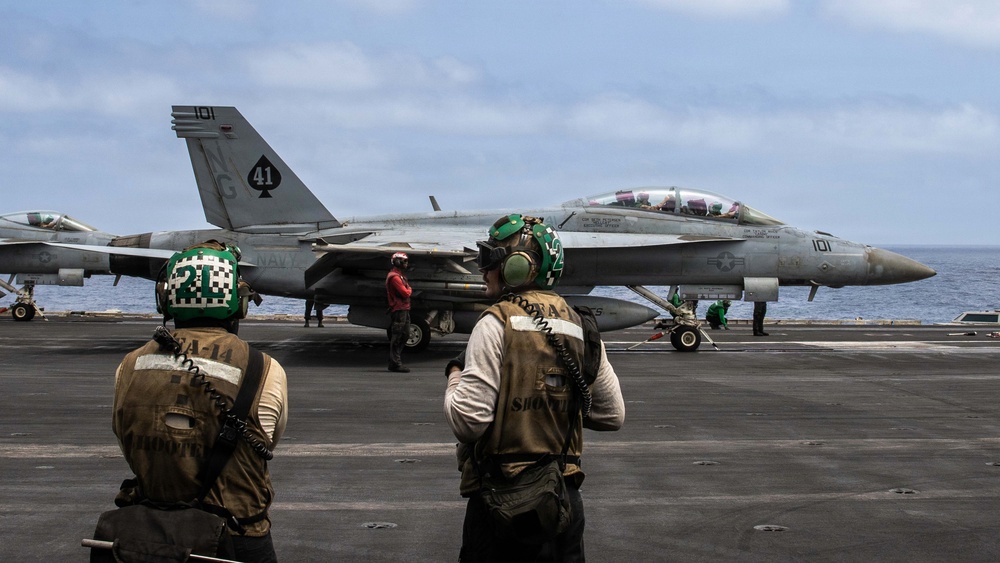 USS Abraham Lincoln Conducts Flight Operations