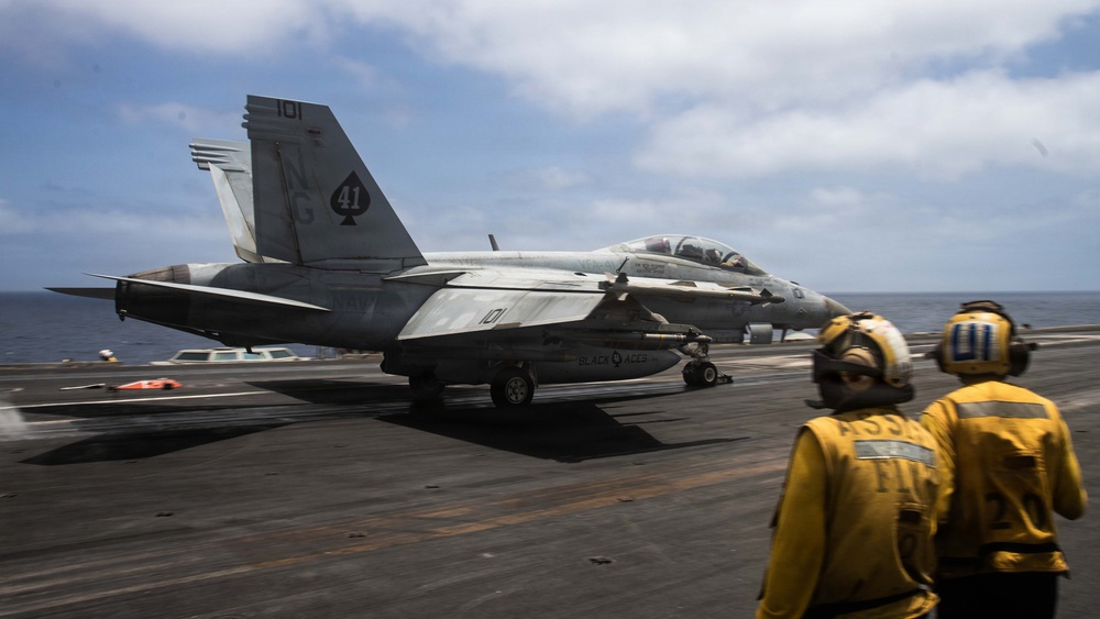 USS Abraham Lincoln Conducts Flight Operations