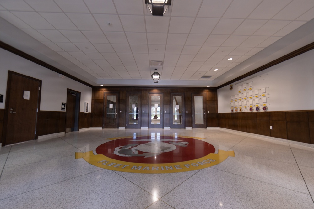Stock Photographs of New II Marine Expeditionary Force Headquarters Building