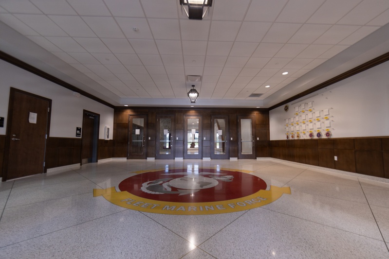 Stock Photographs of New II Marine Expeditionary Force Headquarters Building