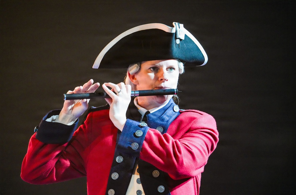 Lt. Gen. Robert Harter hosts Twilight Tattoo