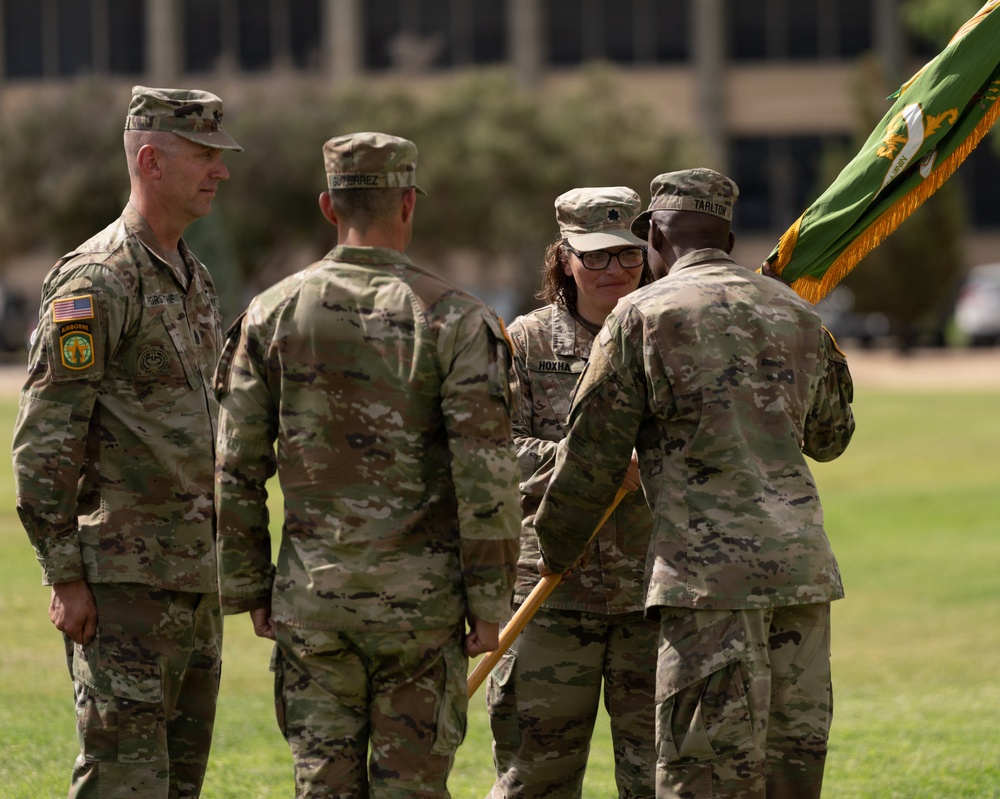 93rd Military Police Battalion Change of Command ceremony