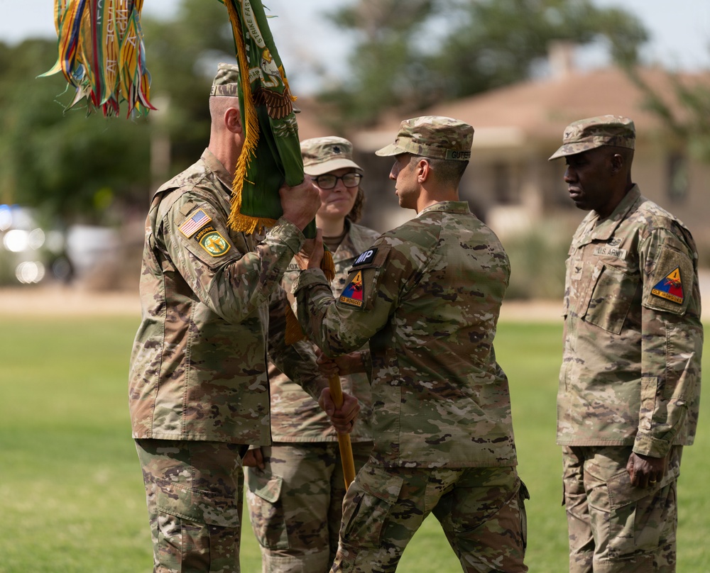 93rd Military Police Battalion Change of Command ceremony