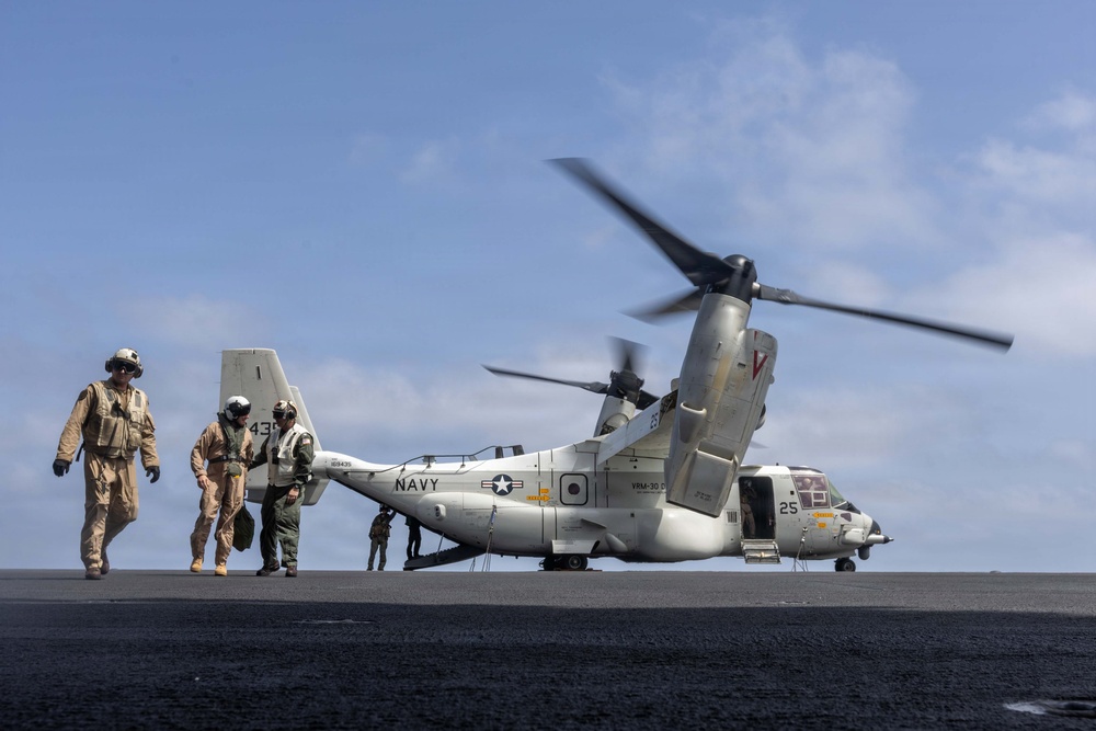 USS Abraham Lincoln Conducts Operations