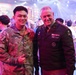 Lt. Gen. Robert Harter hosts Twilight Tattoo