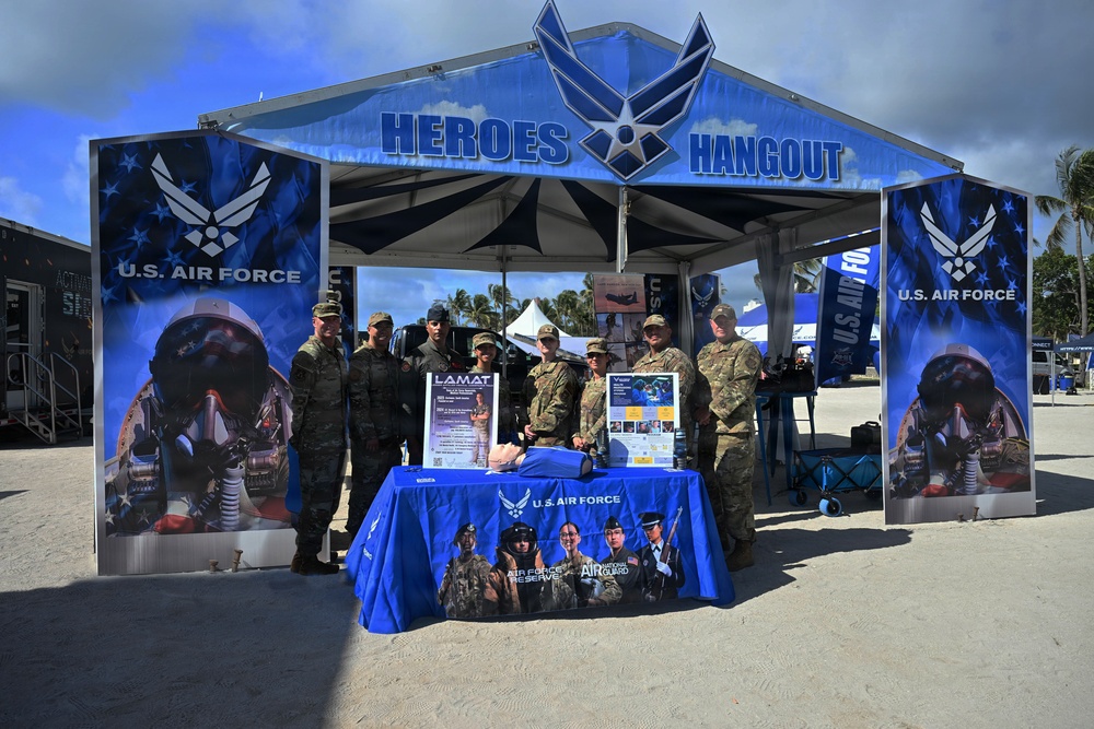 LAMAT, Recruiters, &amp; Service Before Self at Memorial Day Airshow
