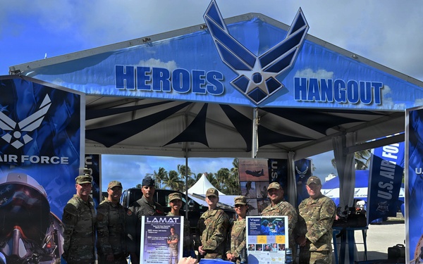 LAMAT, Recruiters, &amp; Service Before Self at Memorial Day Airshow