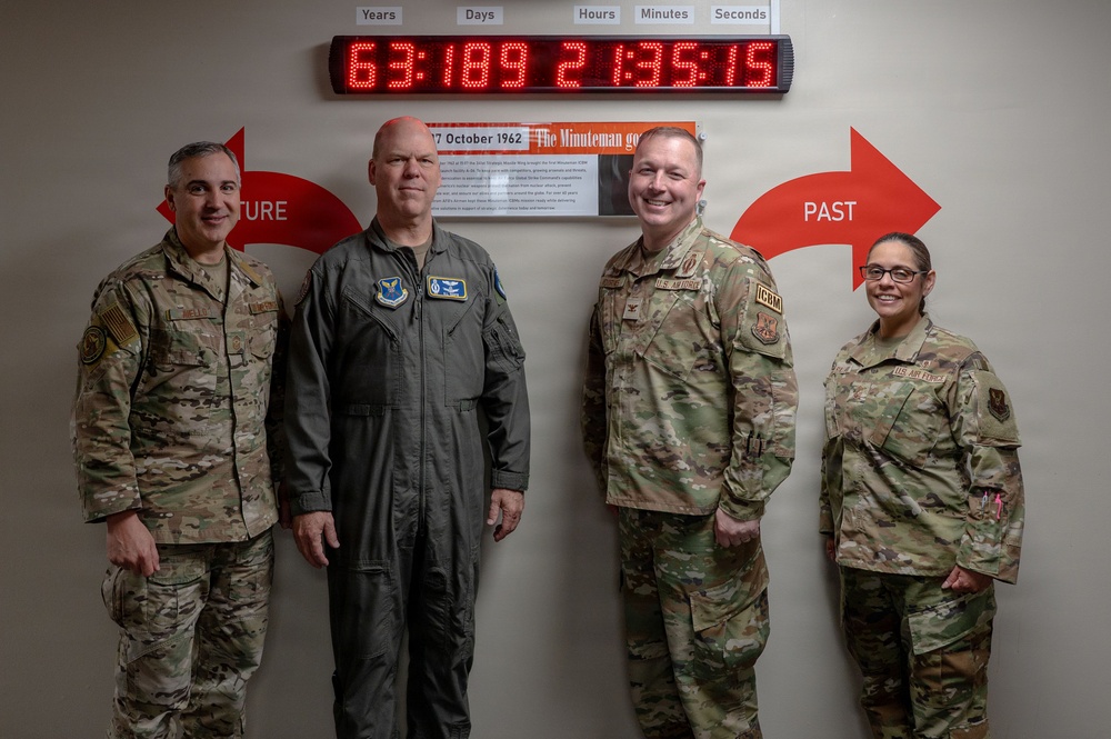 Gen. Davis visits Malmstrom AFB, reinforces nuclear readiness and modernization