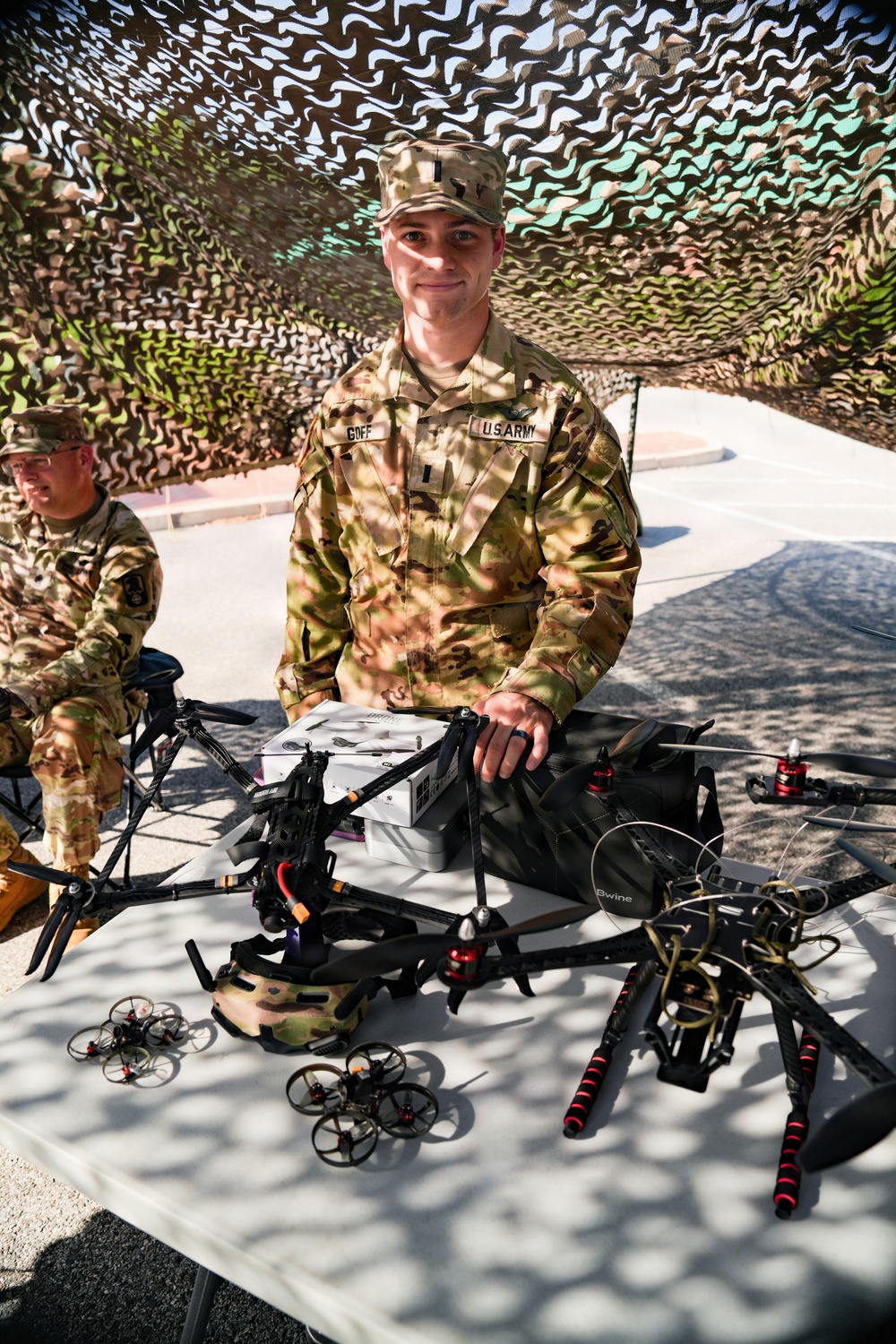 Lt. Gen. Robert Harter hosts Twilight Tattoo