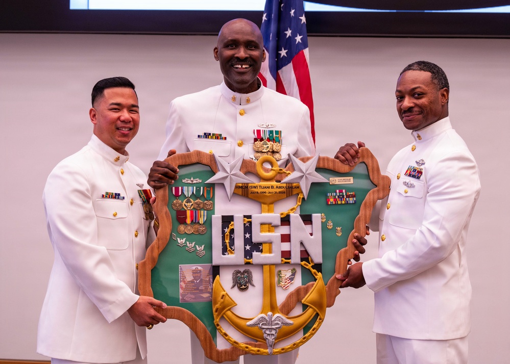 Fair Winds and Following Seas to HMCM Tijani Abdulsalam