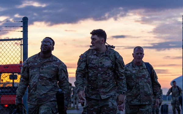 101st HHBN Soldiers return from Border Mission