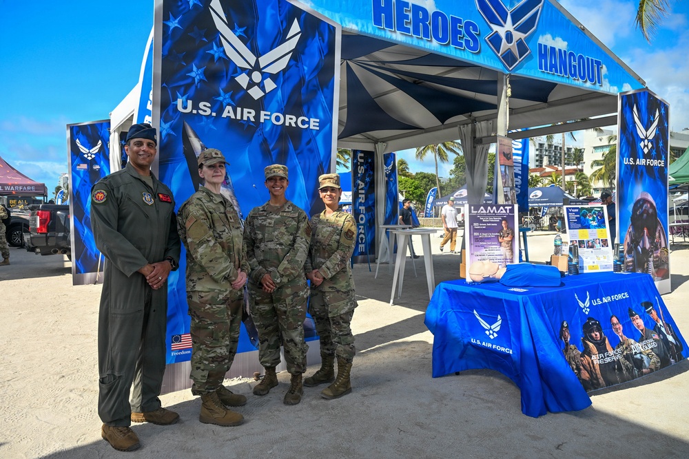 LAMAT, Recruiters, &amp; Service Before Self at Memorial Day Airshow