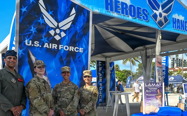 LAMAT, Recruiters, &amp; Service Before Self at Memorial Day Airshow