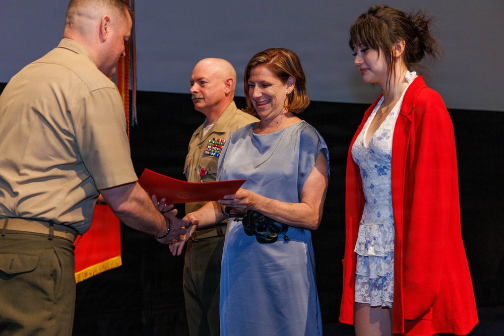 Master Gunnery Sgt. Lawrence Bostic Retirement Ceremony