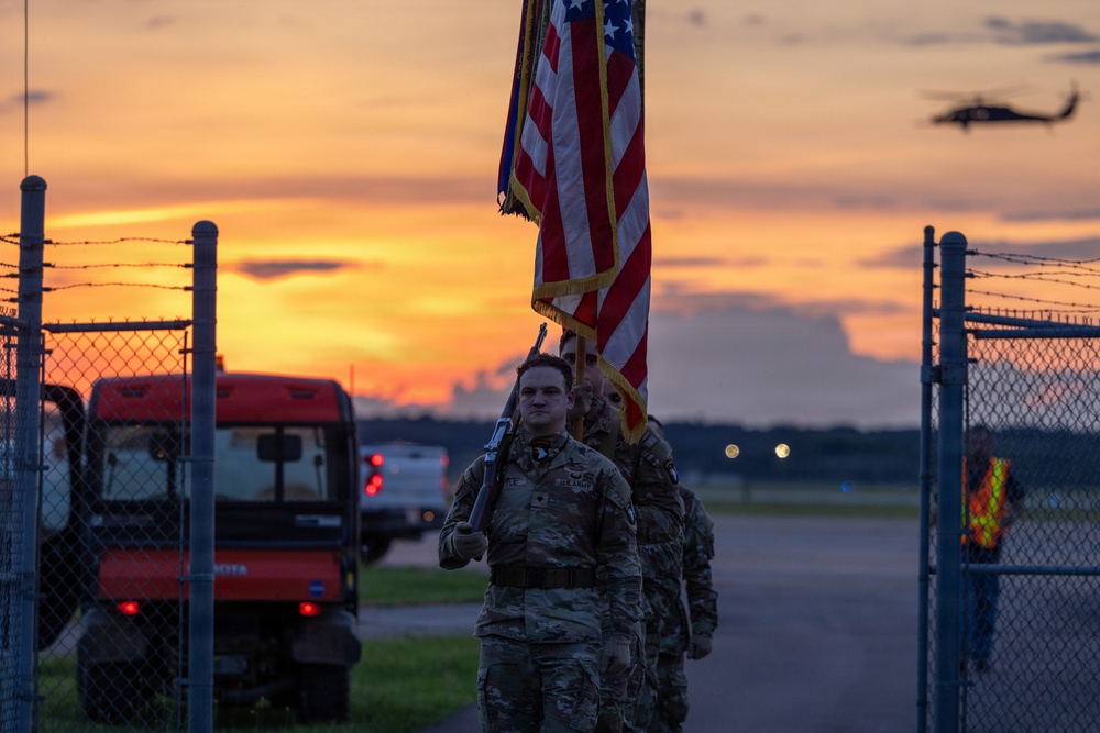 101st HHBN Soldiers return from Border Mission