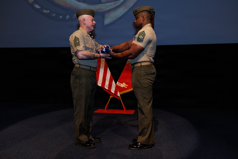 Master Gunnery Sgt. Lawrence Bostic Retirement Ceremony