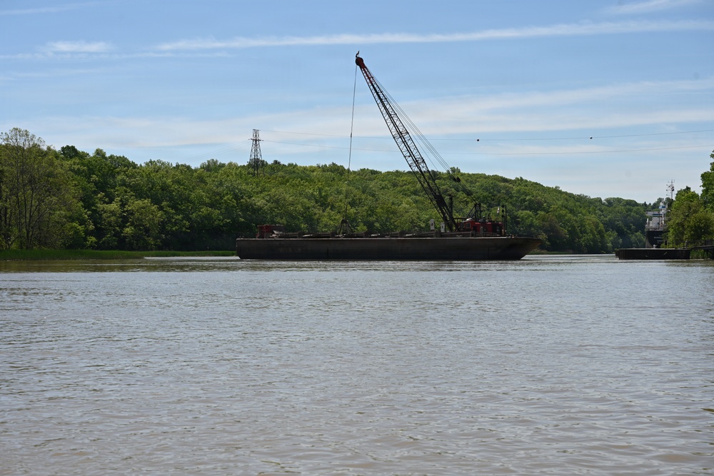 Rochester Harbor Dredging Operations Support Navigation