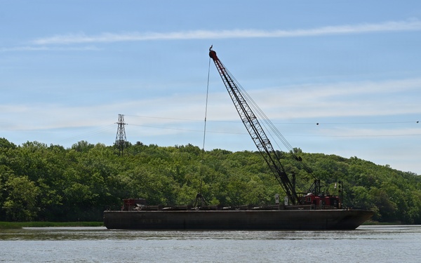Rochester Harbor Dredging Operations Support Navigation