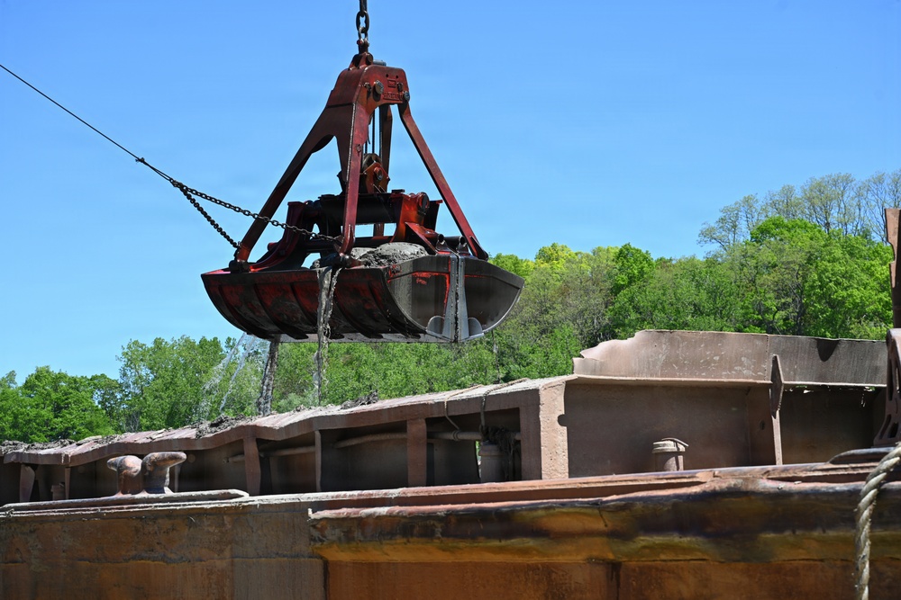 Rochester Harbor Dredging Operations Support Navigation