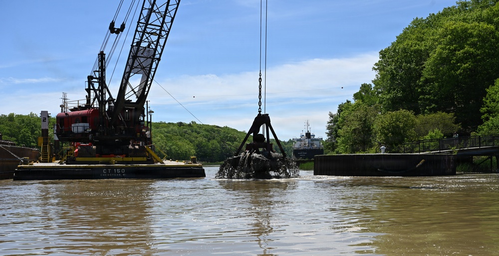 Rochester Harbor Dredging Operations Support Navigation