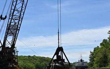 Rochester Harbor Dredging Operations Support Navigation