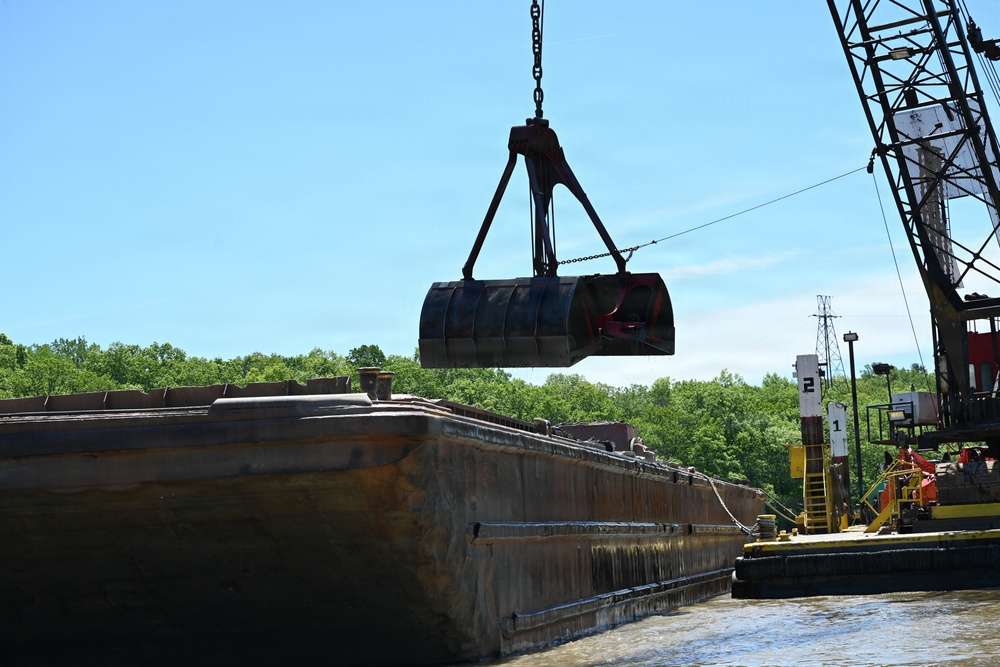 Rochester Harbor Dredging Operations Support Navigation