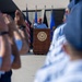 Major General Matthew Wolfe Davidson reviews BMT graduation at JBSA Lackland