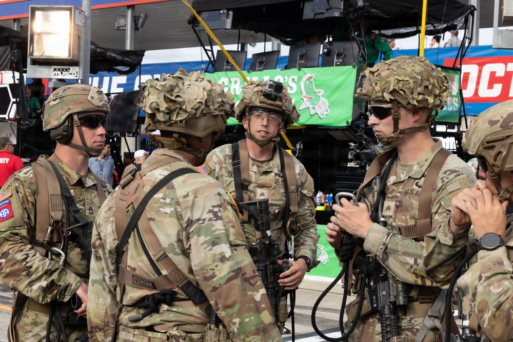 Soldiers Help Kick Off Coca-Cola 600 Pre-Race Events