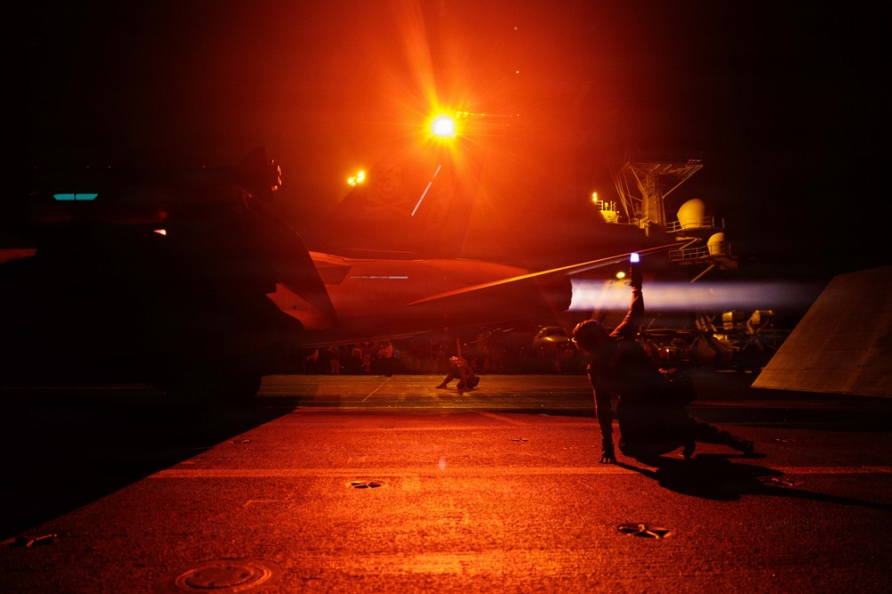 USS George H.W. Bush Conducts Flight Operations