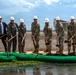 Small-arms range groundbreaking ceremony