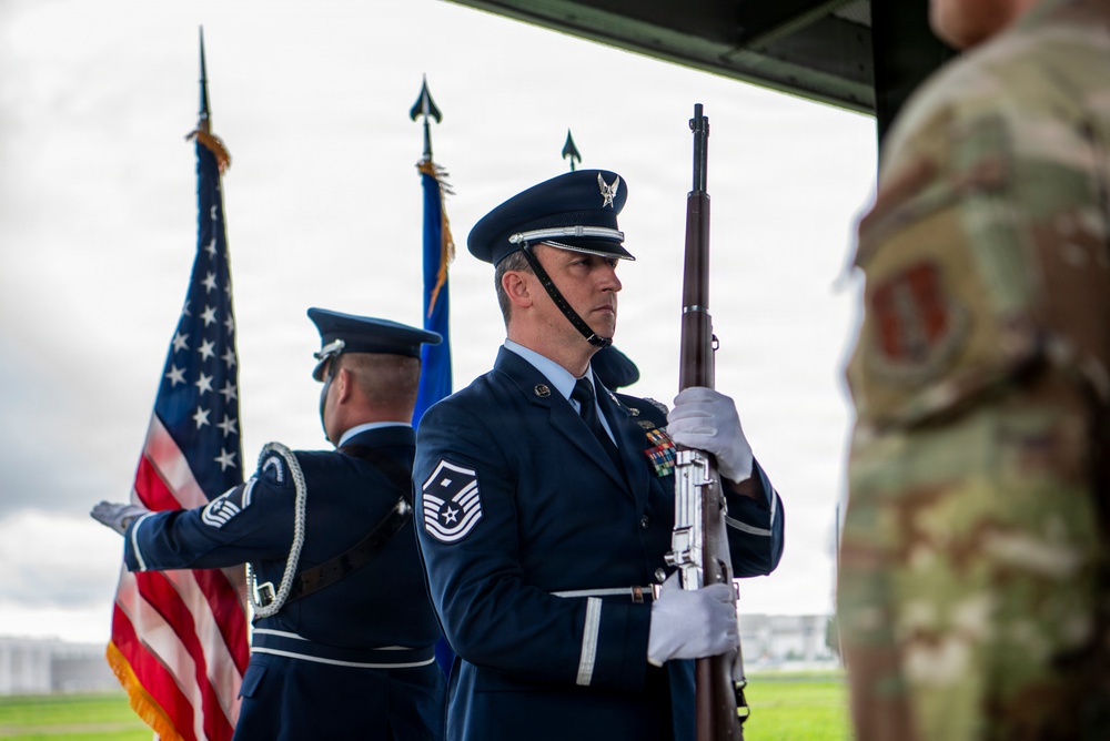 Small-arms range groundbreaking ceremony