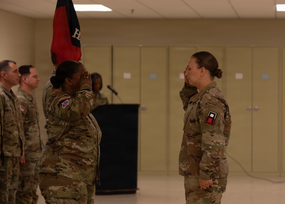 Headquarters and Headquarters Company, 174th Infantry Brigade Change of Command