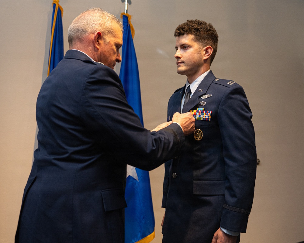 Airman Awarded Highest Flying Honor