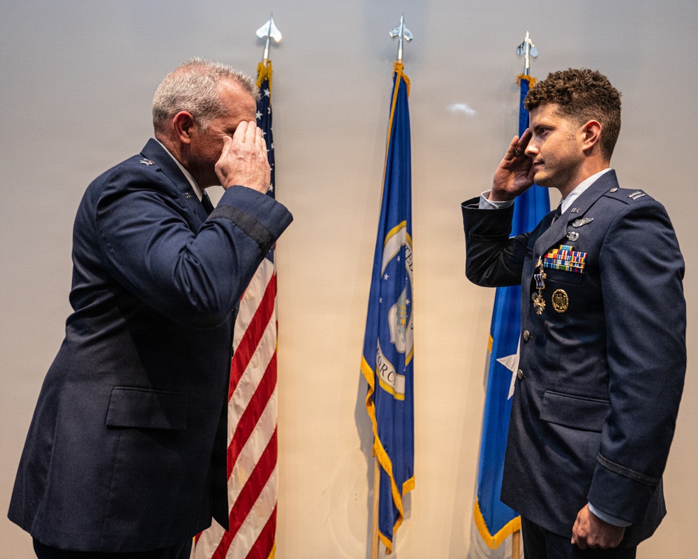 Airman Awarded Highest Flying Honor