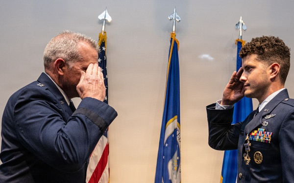Airman Awarded Highest Flying Honor