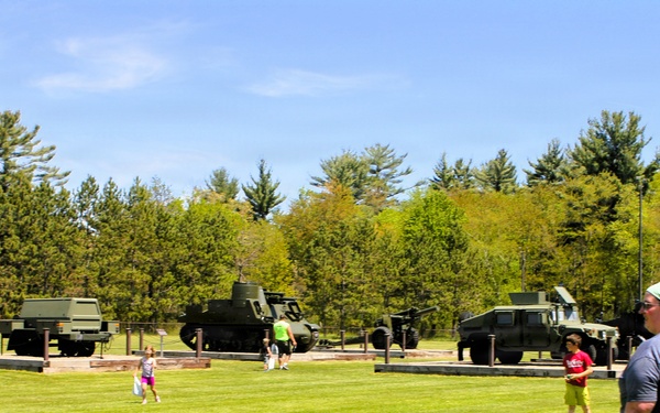 Fort McCoy's Equipment Park a major draw during 2026 Fort McCoy Armed Forces Day Open House