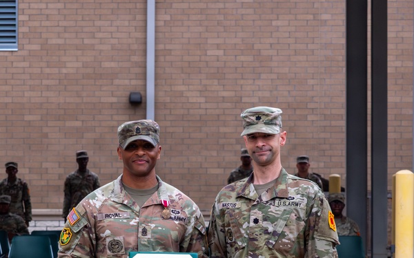 1st Battalion, 62nd Air Defense Artillery Regiment conducts change of responsibility ceremony