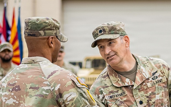 1st Battalion, 62nd Air Defense Artillery Regiment conducts change of responsibility ceremony