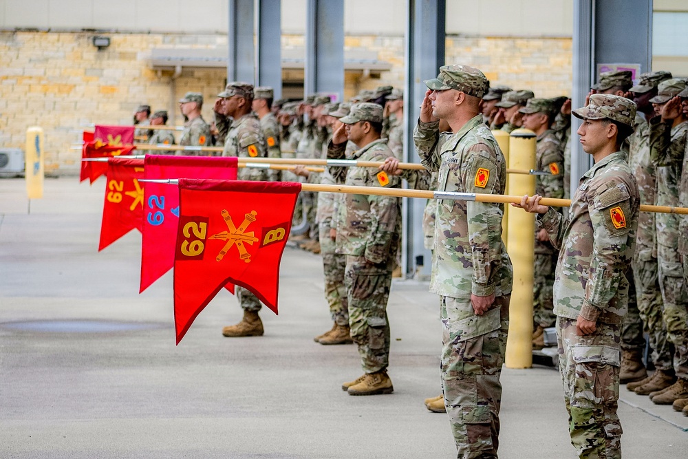 1st Battalion, 62nd Air Defense Artillery Regiment conducts change of responsibility ceremony