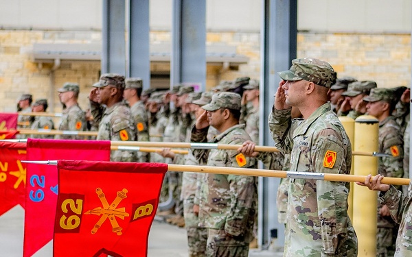 1st Battalion, 62nd Air Defense Artillery Regiment conducts change of responsibility ceremony