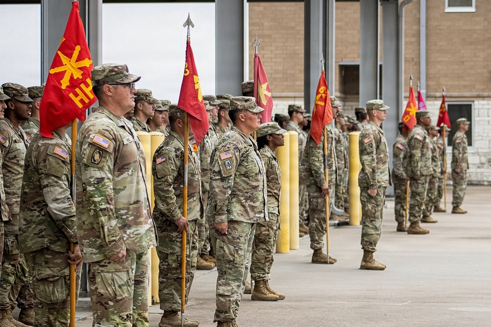 1st Battalion, 62nd Air Defense Artillery Regiment conducts change of responsibility ceremony