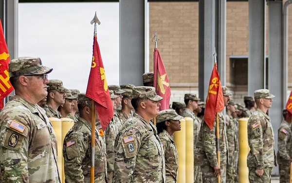 1st Battalion, 62nd Air Defense Artillery Regiment conducts change of responsibility ceremony