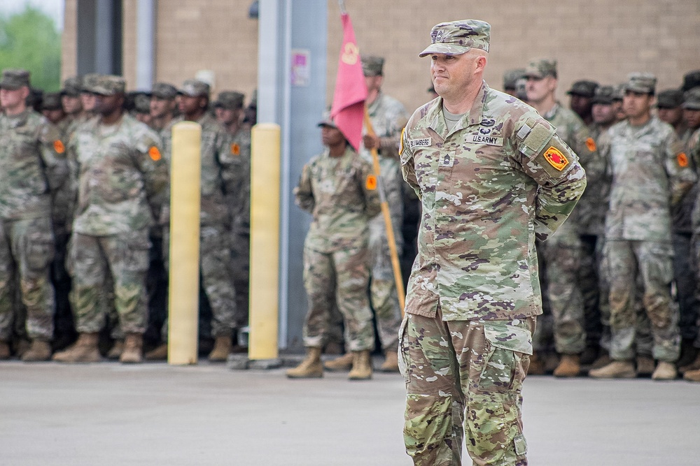 1st Battalion, 62nd Air Defense Artillery Regiment conducts change of responsibility ceremony