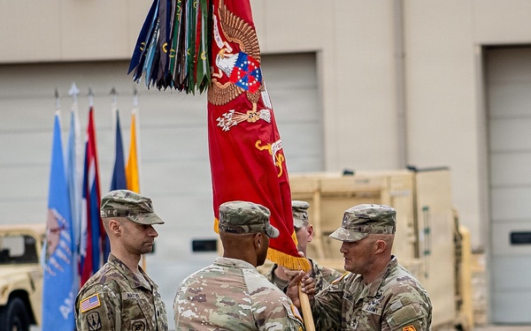 1st Battalion, 62nd Air Defense Artillery Regiment conducts change of responsibility ceremony