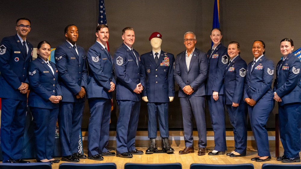 Where Leaders Are Made: Sheppard NCO Academy Dedicates Auditorium to SEAC 4 Colón‑López