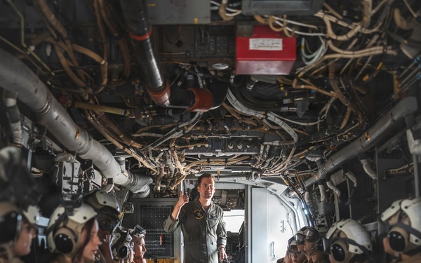 3rd MAW Hosts cadets from Palm Desert Charter Middle School