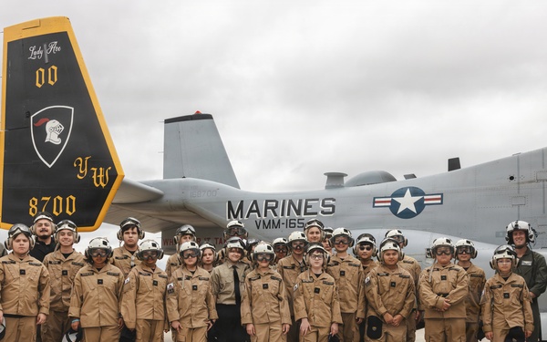 3rd MAW Hosts cadets from Palm Desert Charter Middle School