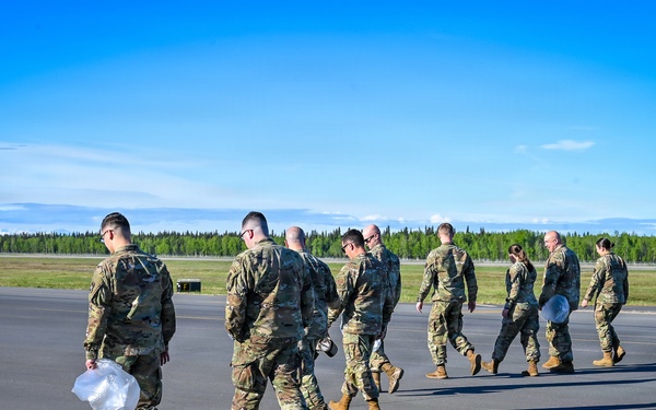 168th Wing takes part in Eielson FOD walk